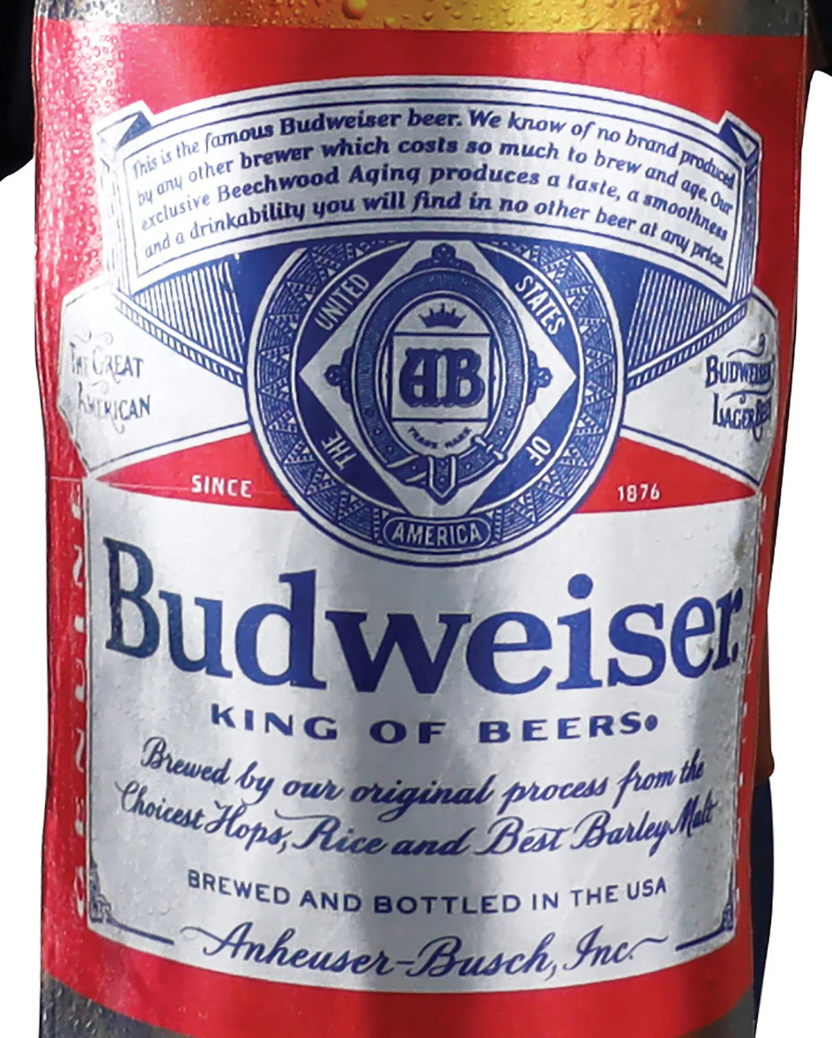 Adults Anheuser-Busch Budweiser Beer Bottle Costume - Image 5