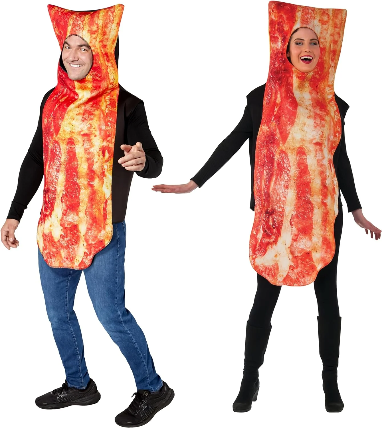 Adults Bacon Strip Costume - Image 2