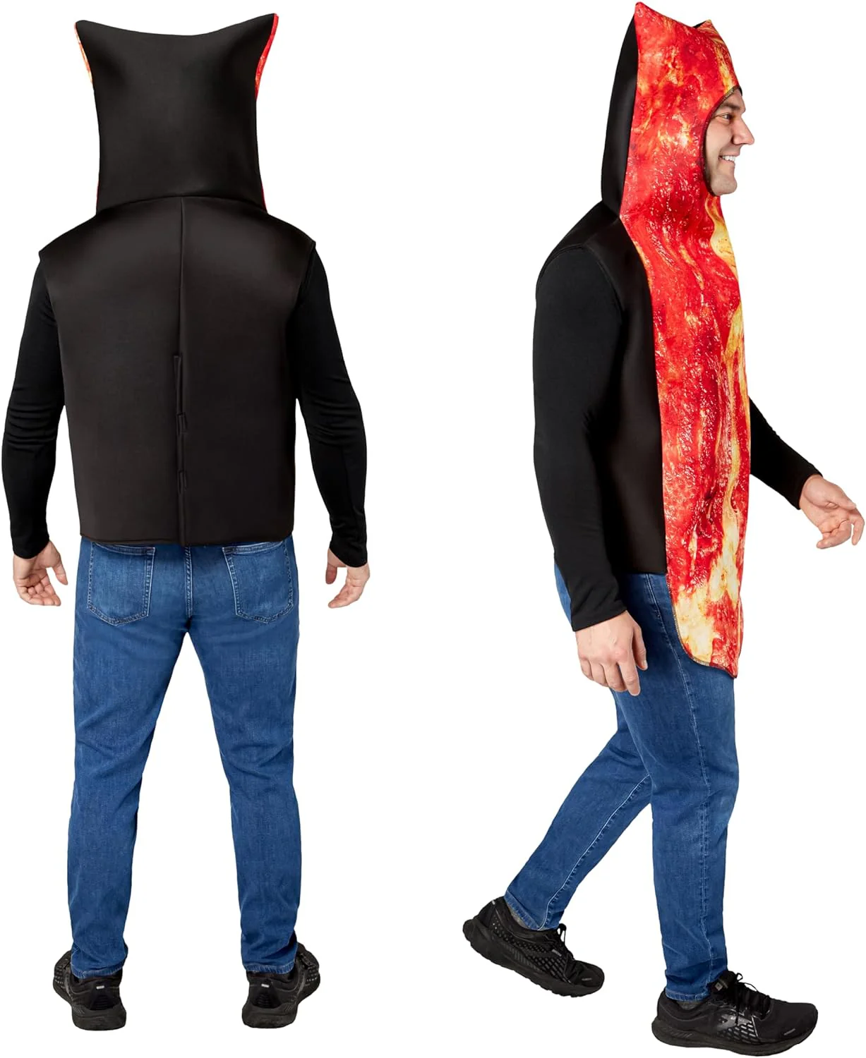 Adults Bacon Strip Costume - Image 3