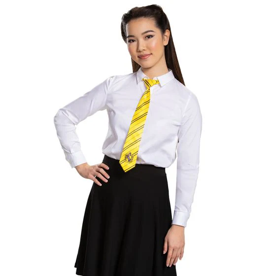 Adults Harry Potter Hufflepuff Tie Costume Accessory - Image 2