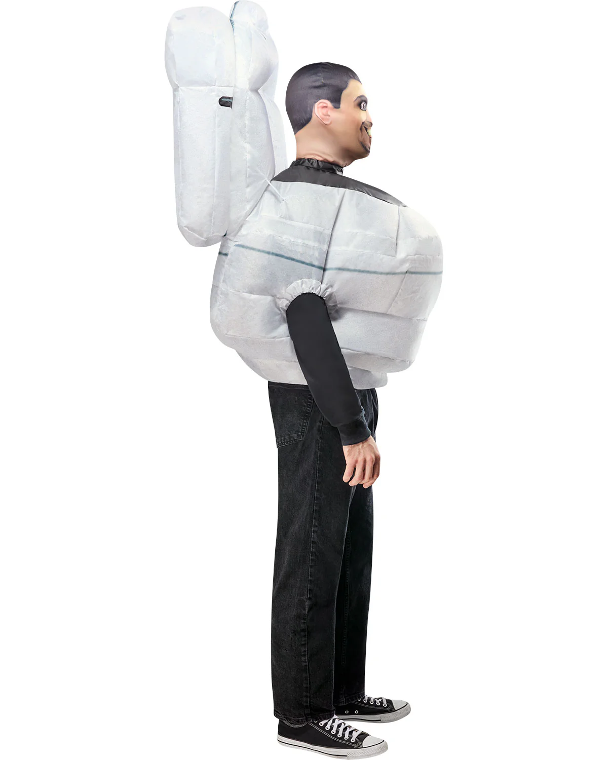 Adults Inflatable Skibidi Toilet Costume - Image 2