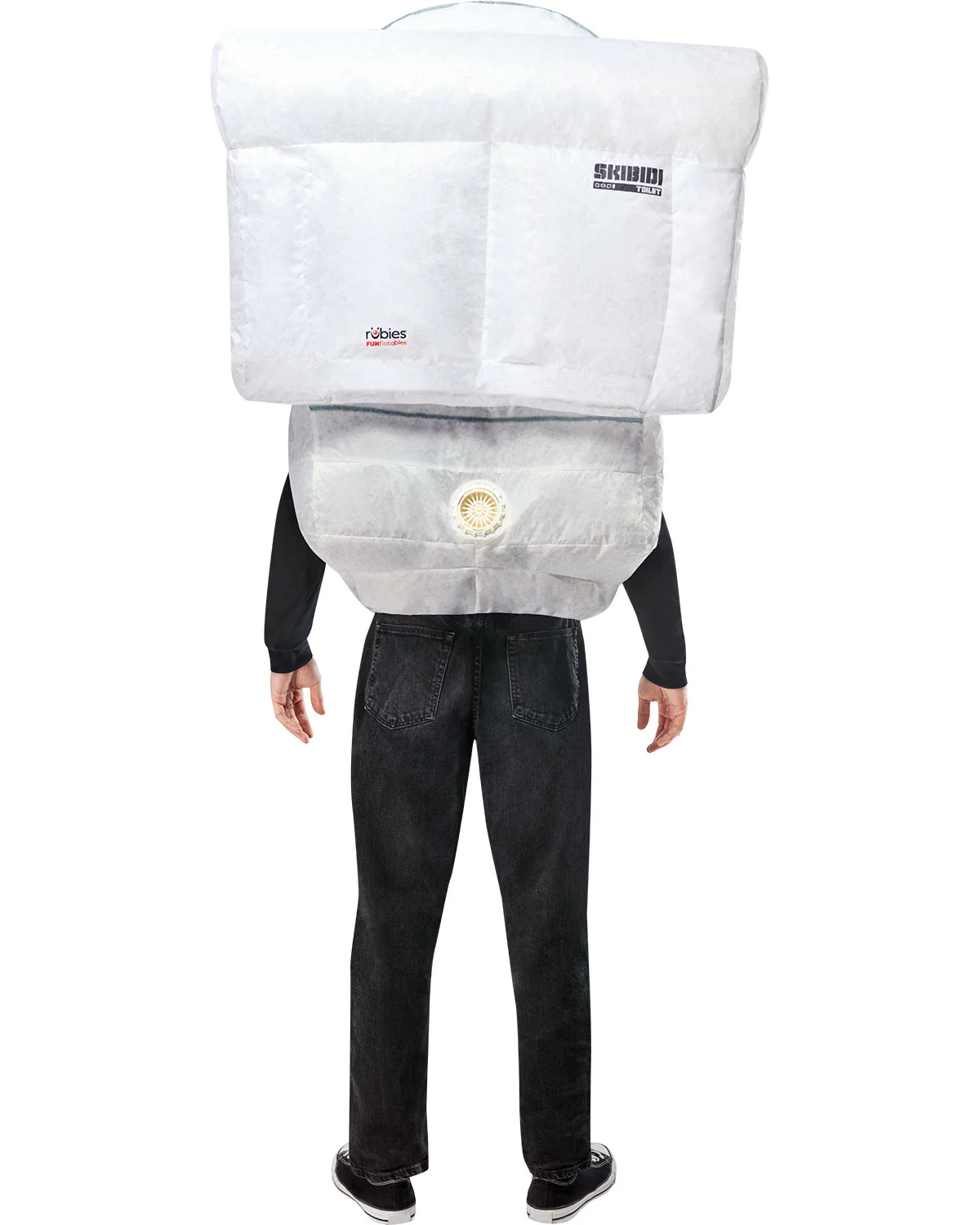 Adults Inflatable Skibidi Toilet Costume - Image 3