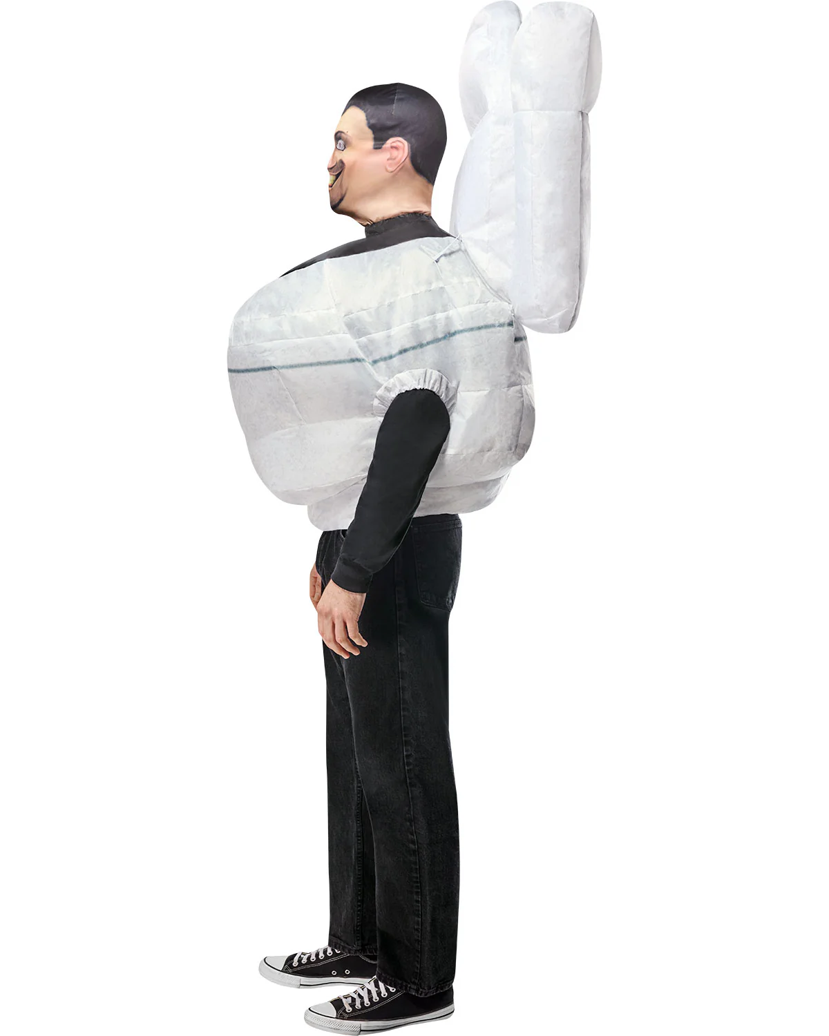 Adults Inflatable Skibidi Toilet Costume - Image 4