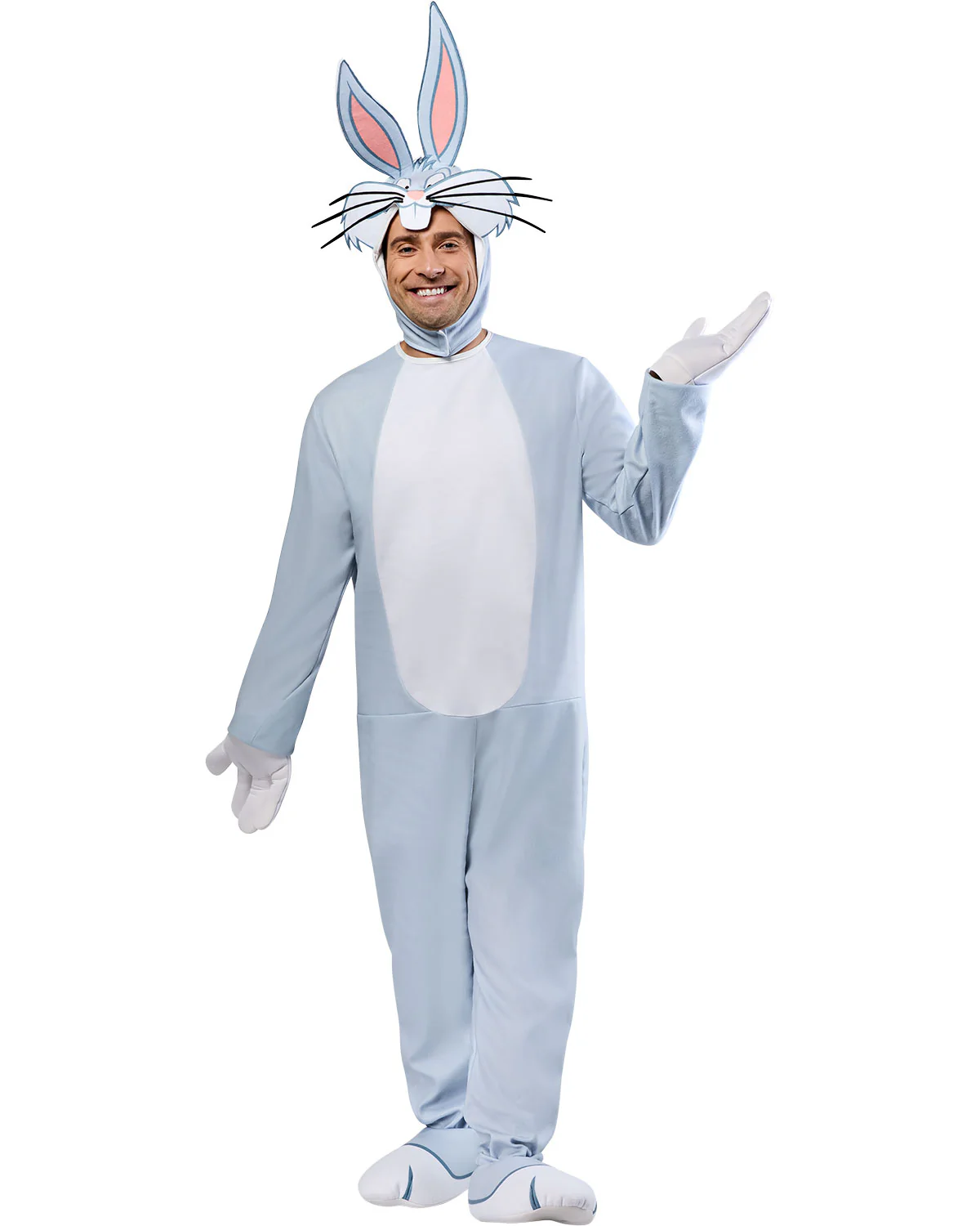 Adults Looney Tunes Bugs Bunny Costume - Image 2