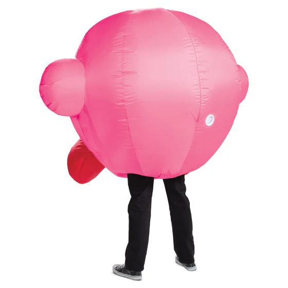 Adults Nintendo Inflatable Kirby Costume - Image 3