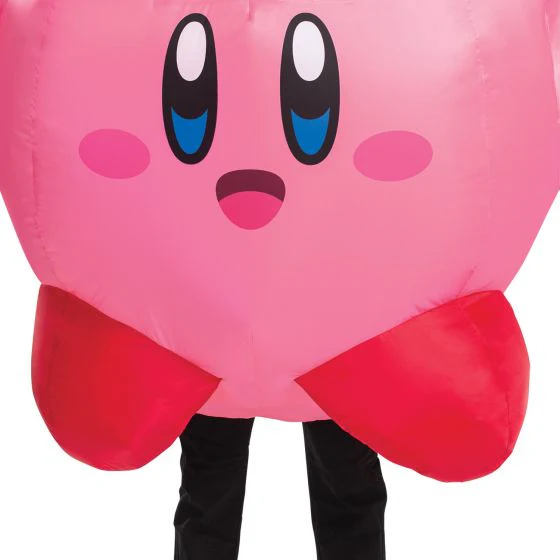 Adults Nintendo Inflatable Kirby Costume - Image 5