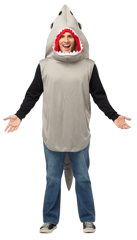 Adults Sand Shark Costume - Image 2
