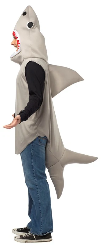 Adults Sand Shark Costume - Image 4