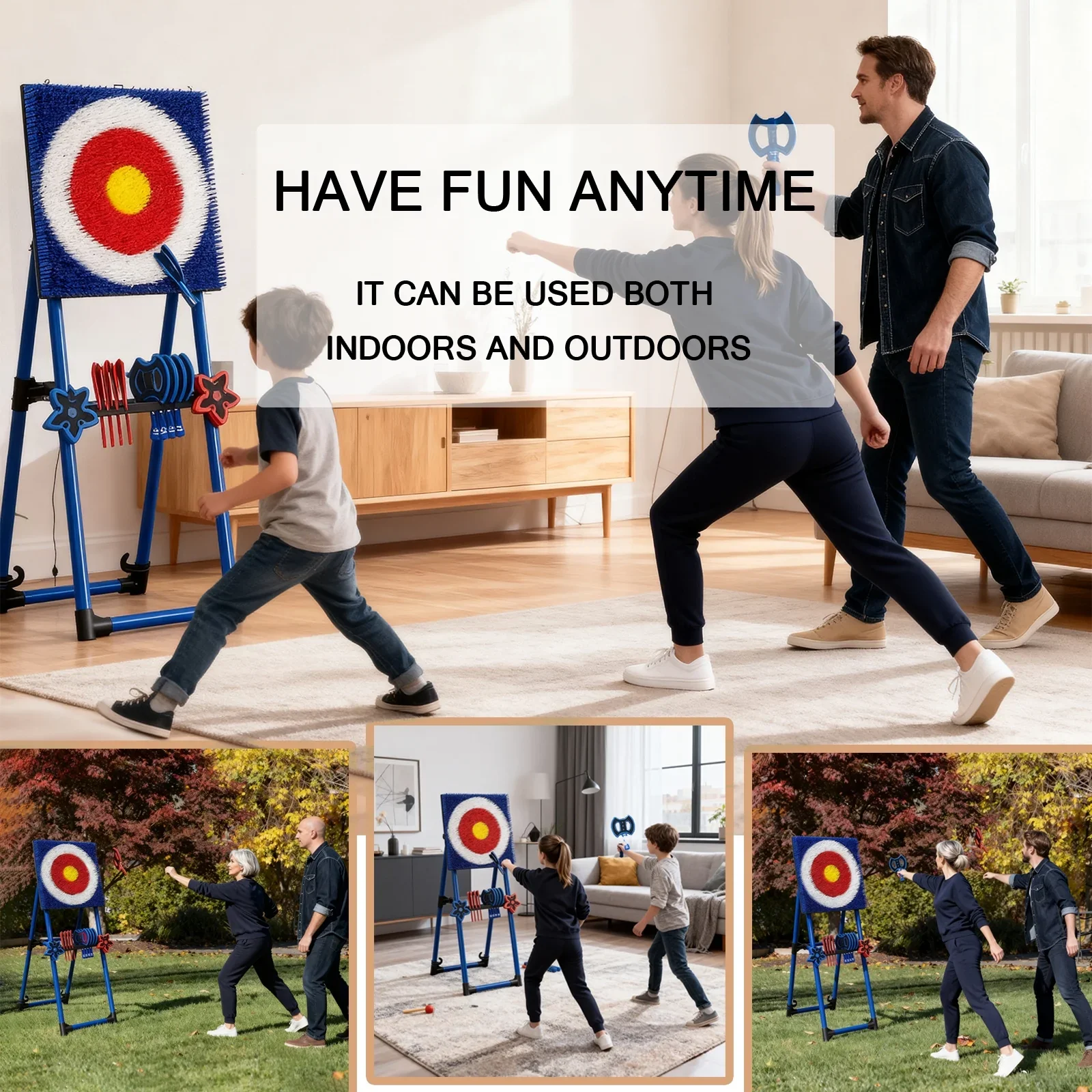 NJ RENTAL ONLY - Axe Throwing Game Set Rental - Image 3