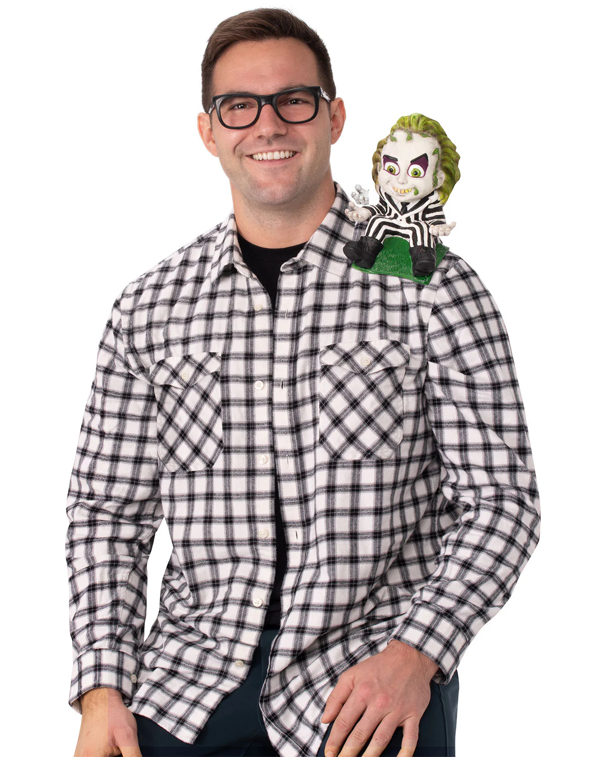 Beetlejuice Shoulder Sitter Costume Accessory - Image 3