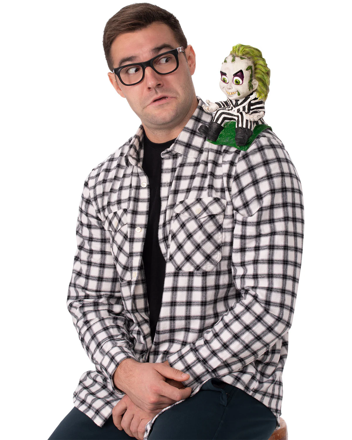 Beetlejuice Shoulder Sitter Costume Accessory - Image 4