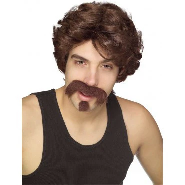 Big Johnnie Wig, Moustache and Goatee