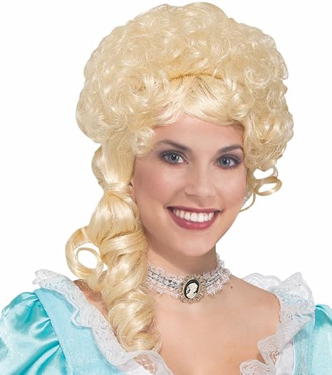 Blonde Colonial Lady Wig