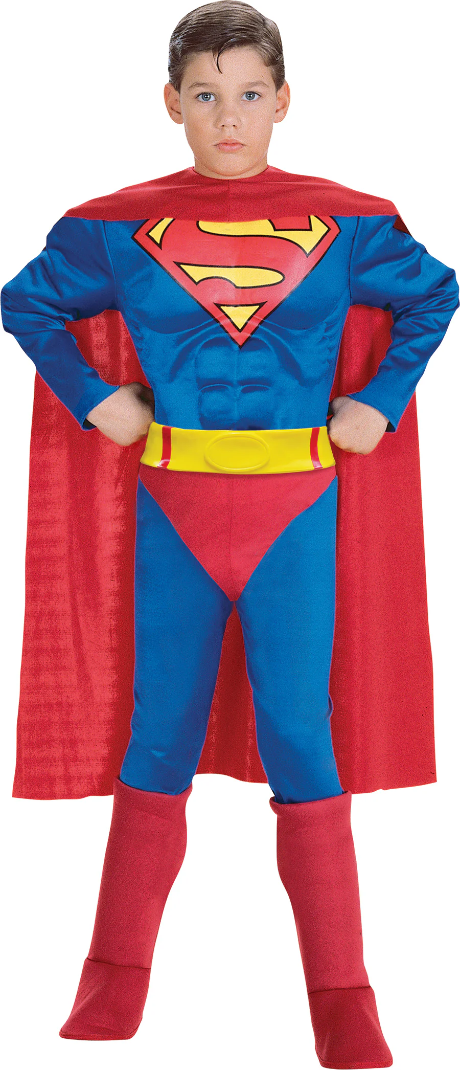 Boys DC Universe Deluxe Muscle Superman Costume - Image 6