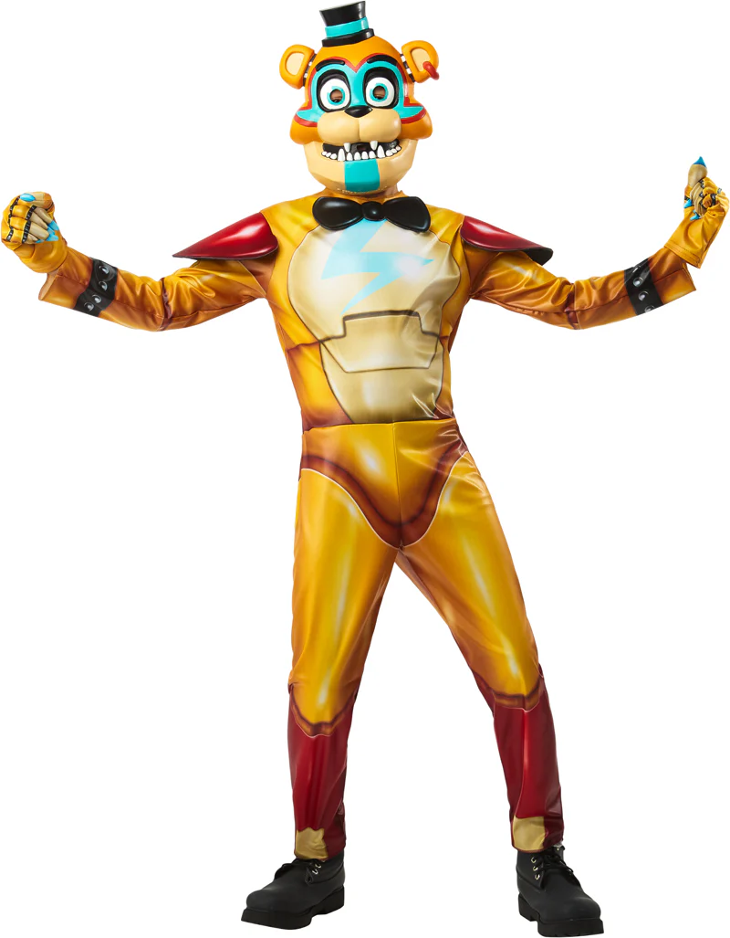 Boys Five Nights at Freddy's Glamrock Freddy Costume - Image 5