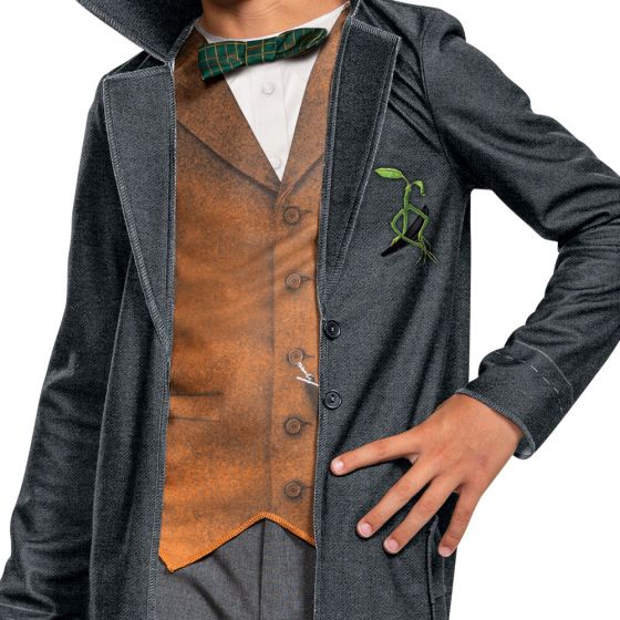 Boys Harry Potter Fantastic Beasts Deluxe Newt Scamander Costume - Image 3