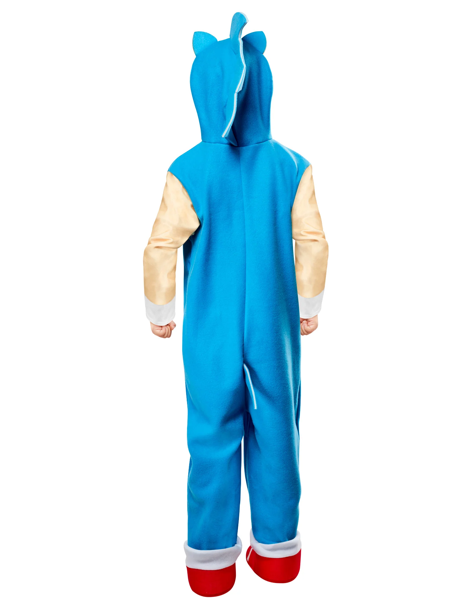 Boys Oversized Sonic Jumpsuit Costume - Image 3