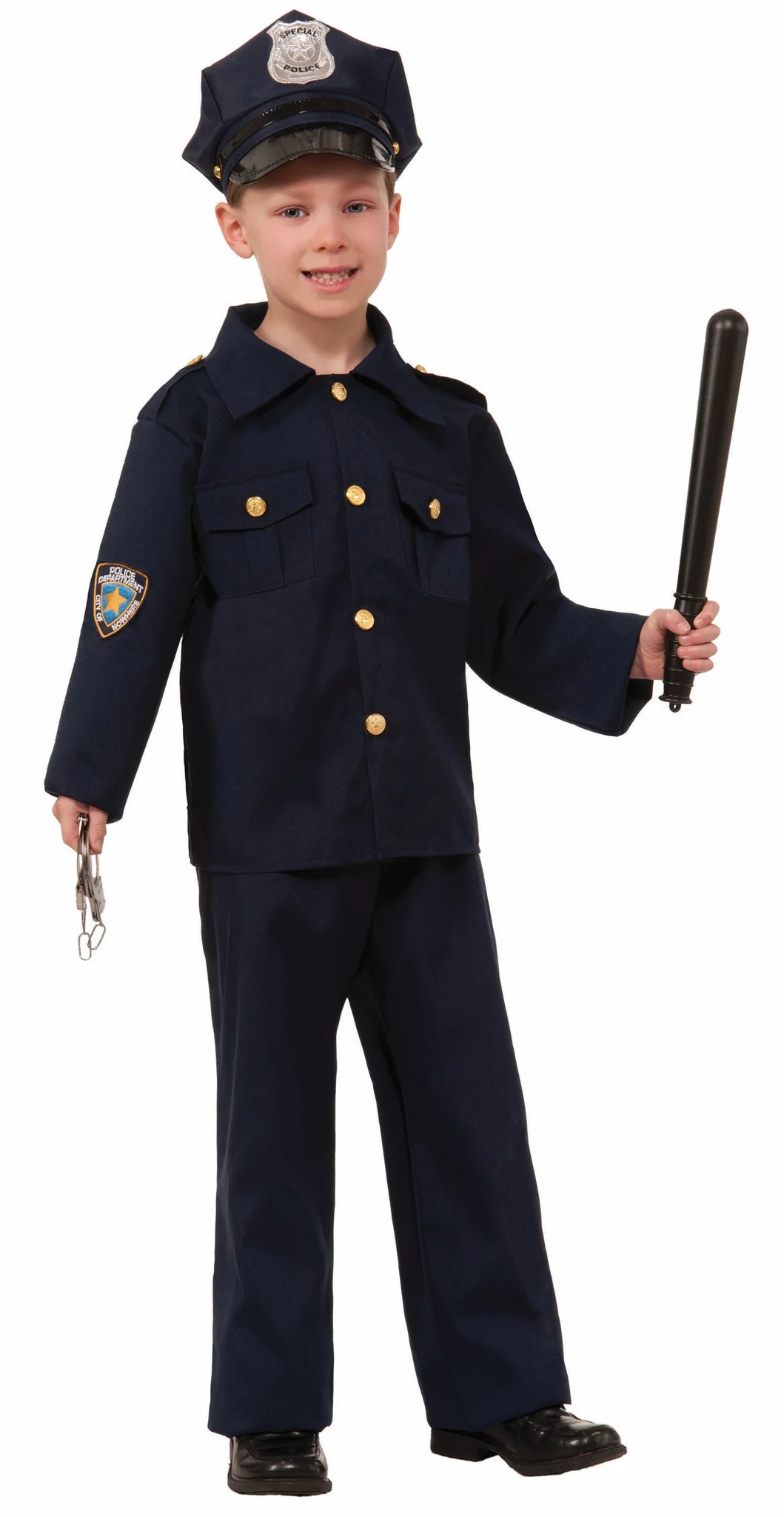 Kids Police Officer Costume