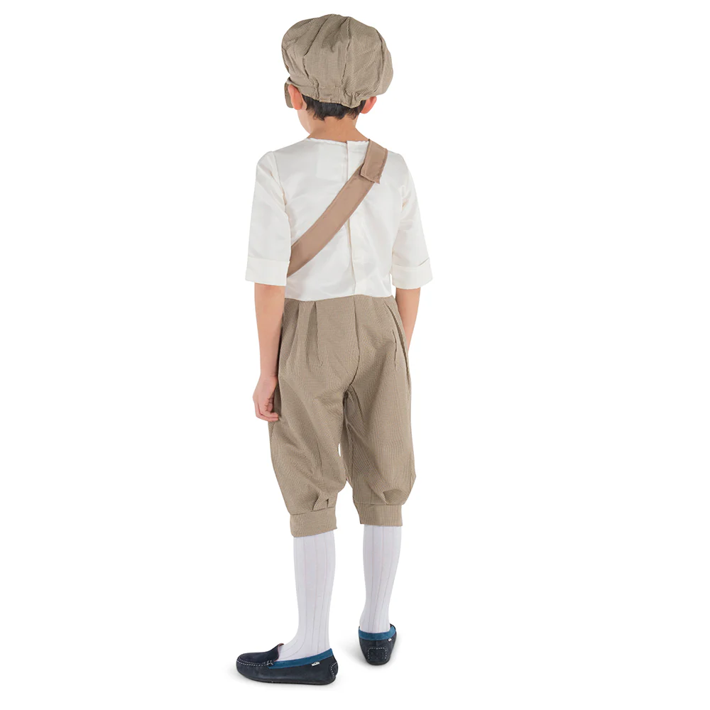 Boys Vintage Newsboy Costume - Image 3
