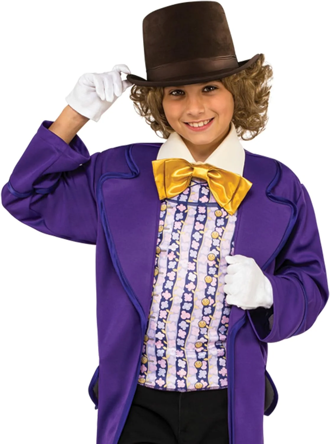 Boys Willy Wonka & The Chocolate Factory Costume - Image 3