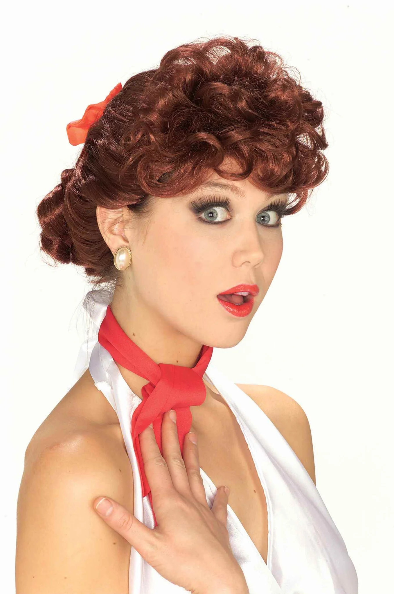 Costume Wigs 50's Housewife Wig Auburn
