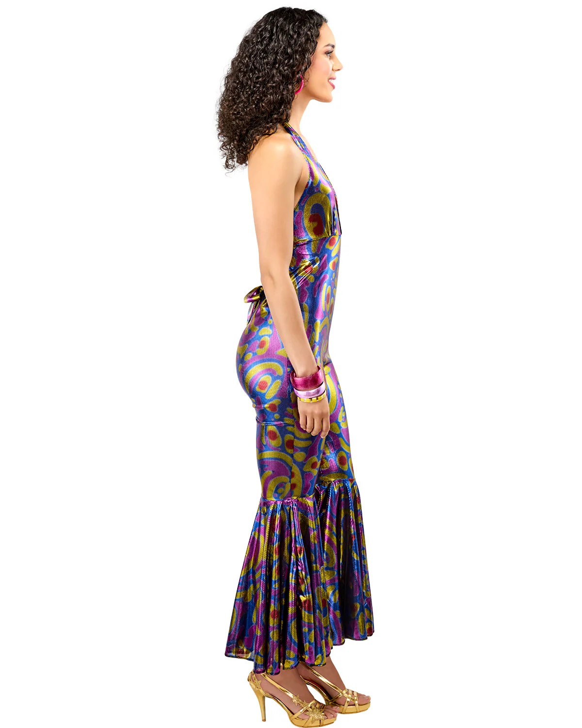 Disco Halloween Costumes Disco Woman Costume - Image 3