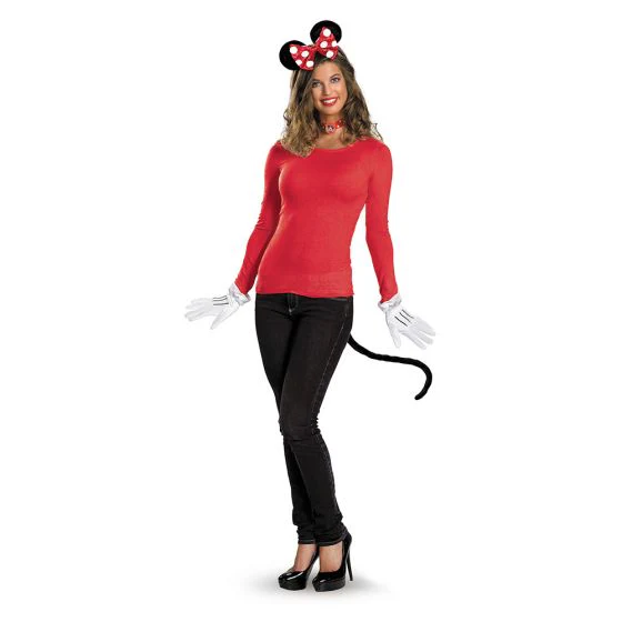 Disney's Red Minnie Mouse Costume Accessory Kit - Image 4