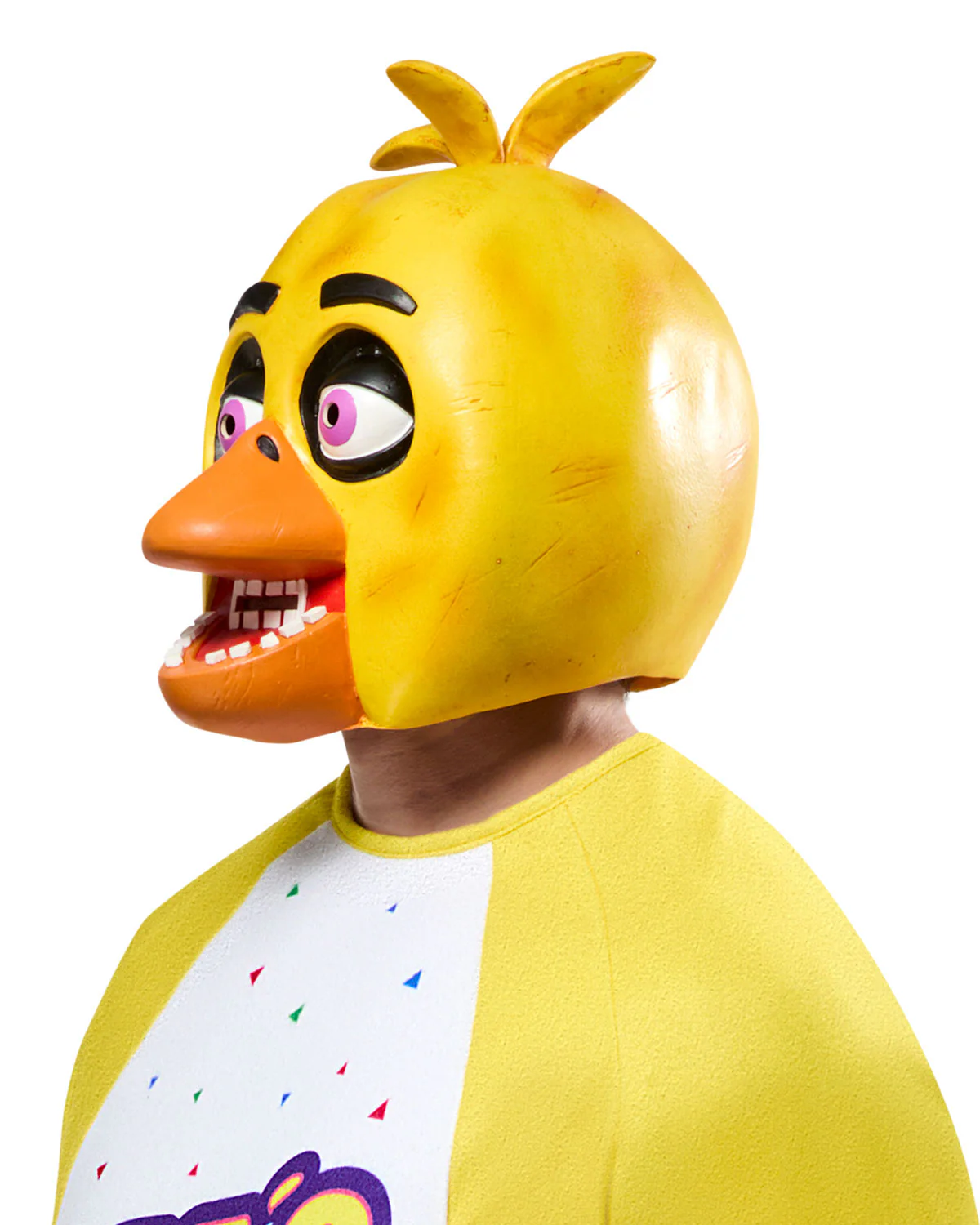 Five Nights at Freddy's Chica the Chicken Overhead Costume Mask - Image 3
