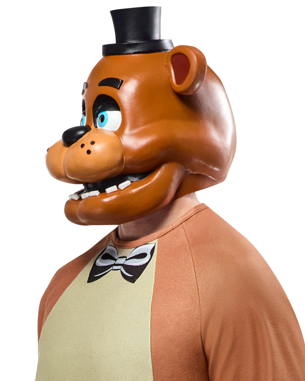 Five Nights at Freddy's Freddy Fazbear Overhead Costume Mask - Image 2