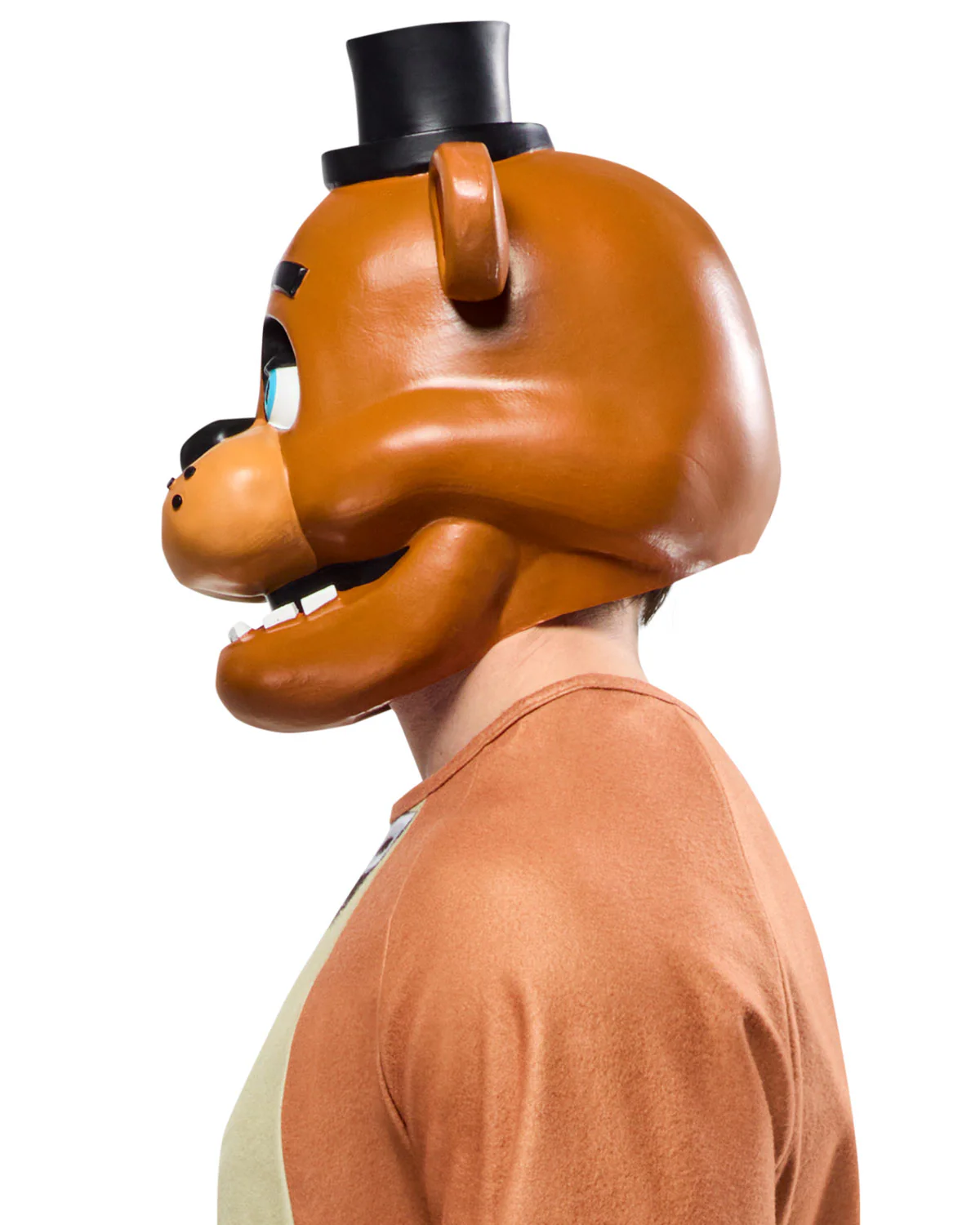Five Nights at Freddy's Freddy Fazbear Overhead Costume Mask - Image 3