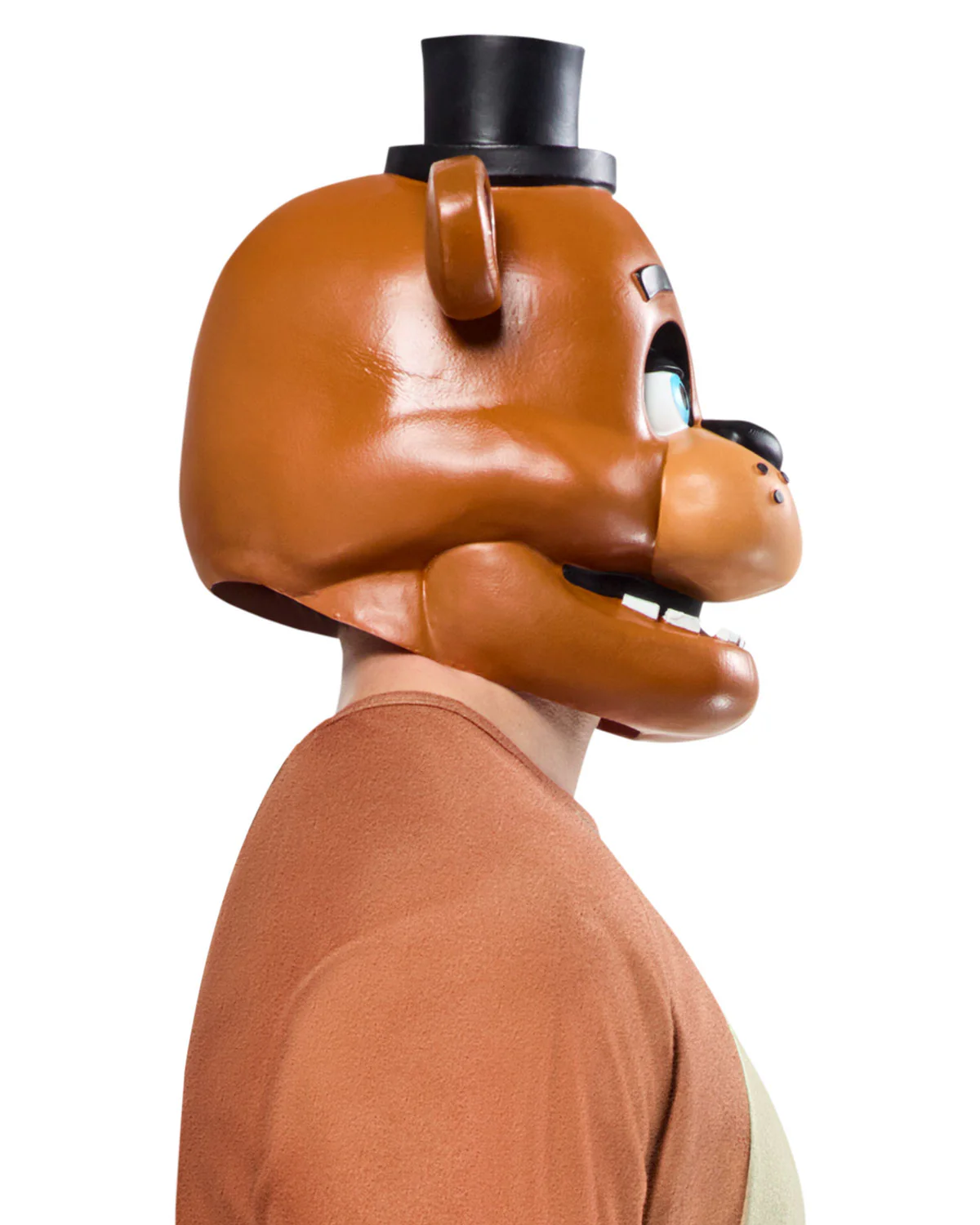 Five Nights at Freddy's Freddy Fazbear Overhead Costume Mask - Image 5