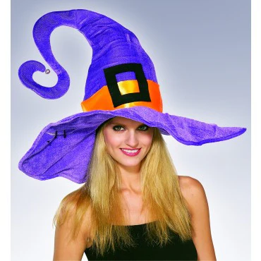 Funky Purple Witch Hat