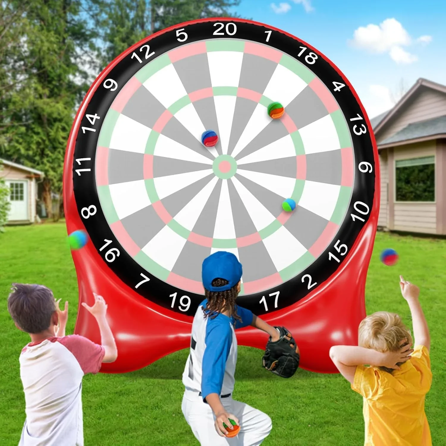 NJ RENTAL ONLY - Giant Inflatable Soccer Darts Outdoor Game Rental - Image 3