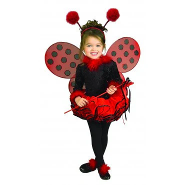 Girls Deluxe Ladybug Costume