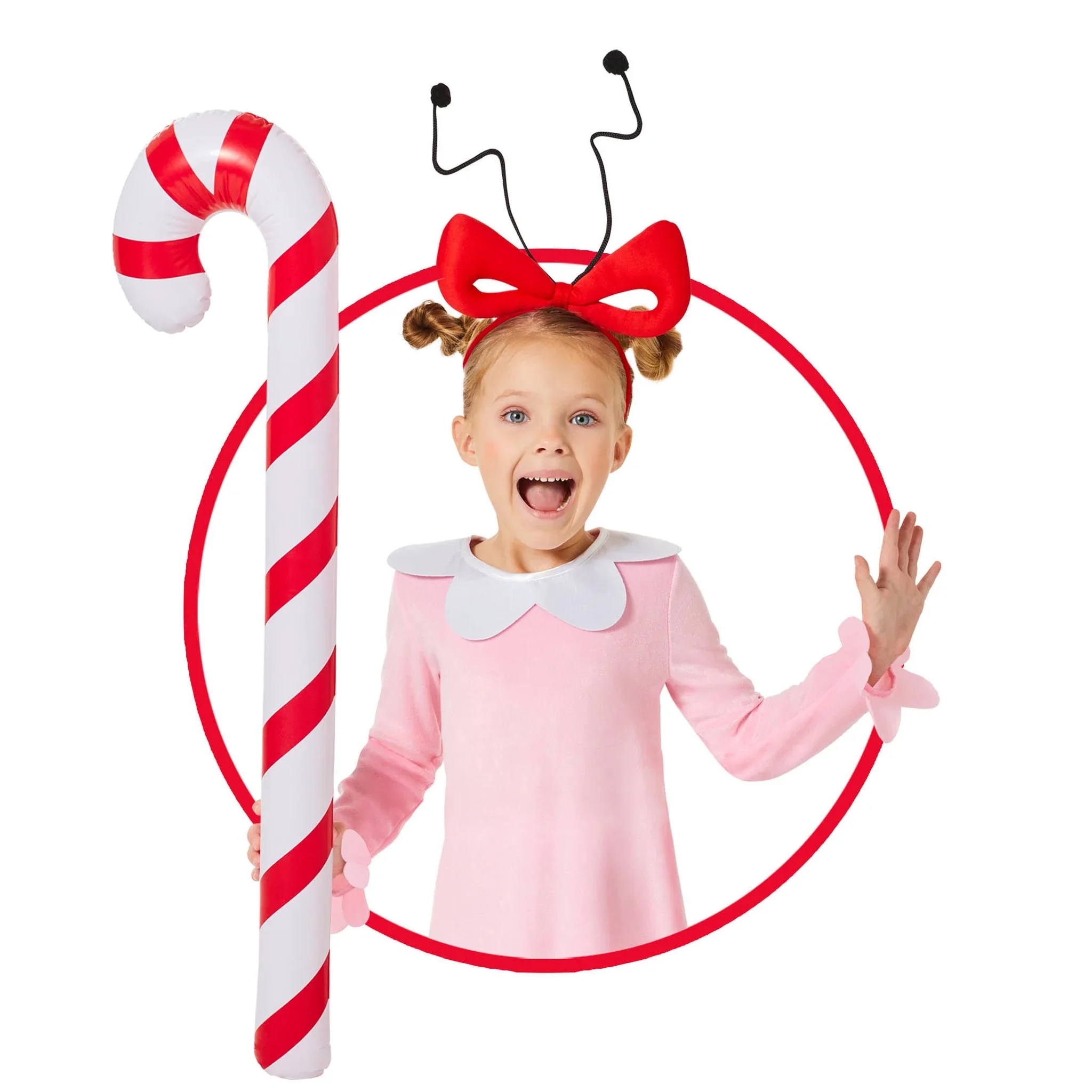 Girls Dr. Seuss The Grinch Cindy Lou Who Accessory Kit - Image 2