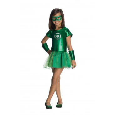 Girls Green Lantern Tutu Costume