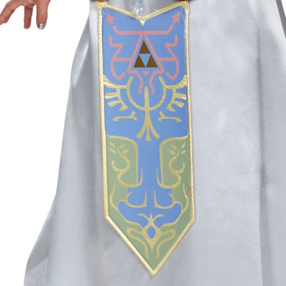 Girls Nintendo The Legend of Zelda Deluxe Zelda Costume - Image 7