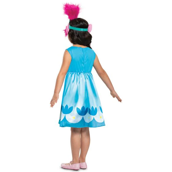 Girls Trolls Classic Poppy Costume - Image 2