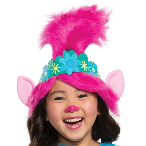 Girls Trolls Classic Poppy Costume - Image 4