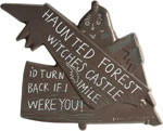 Haunted Forest Sign
