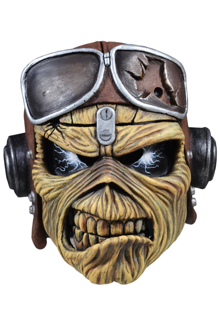 Iron Maiden Aces High Eddie the Head Costume Mask