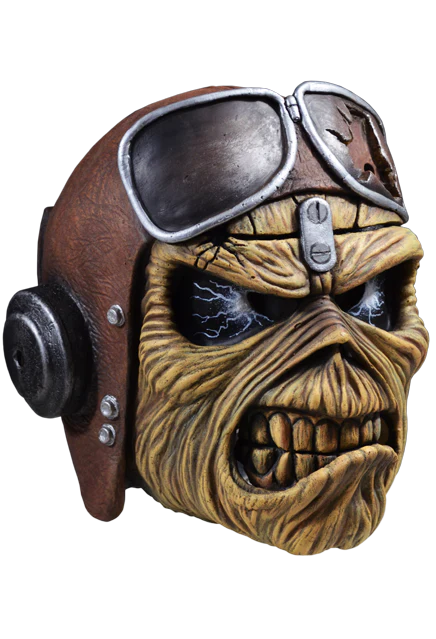 Iron Maiden Aces High Eddie the Head Costume Mask - Image 2