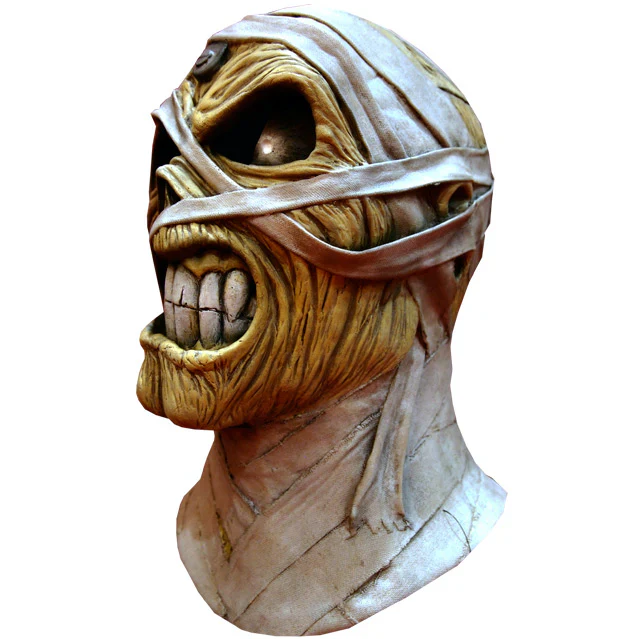 Iron Maiden Powerslave Mummy Costume Mask - Image 2