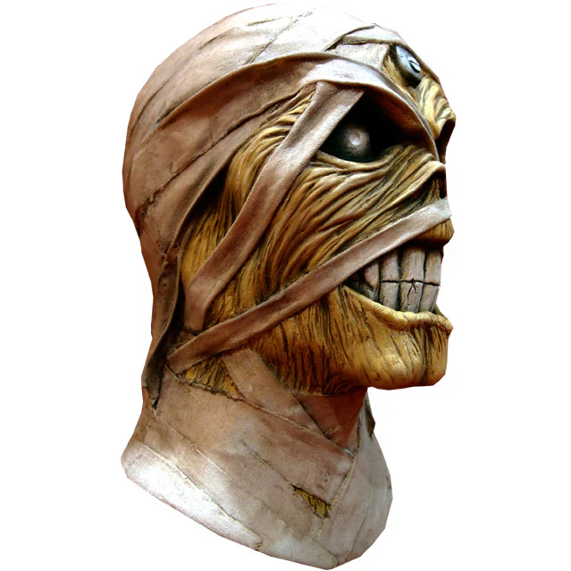 Iron Maiden Powerslave Mummy Costume Mask - Image 3