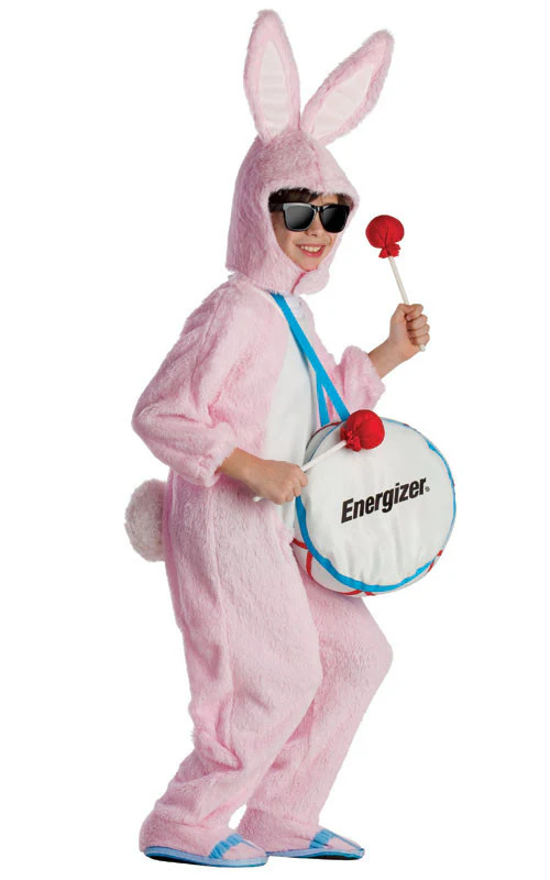 Kids Energizer Bunny Mascot Costume