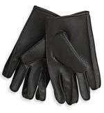 Kids Faux Leather Gloves