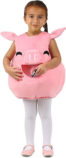 Kids Feed Me Piggy Candy Catcher Costume