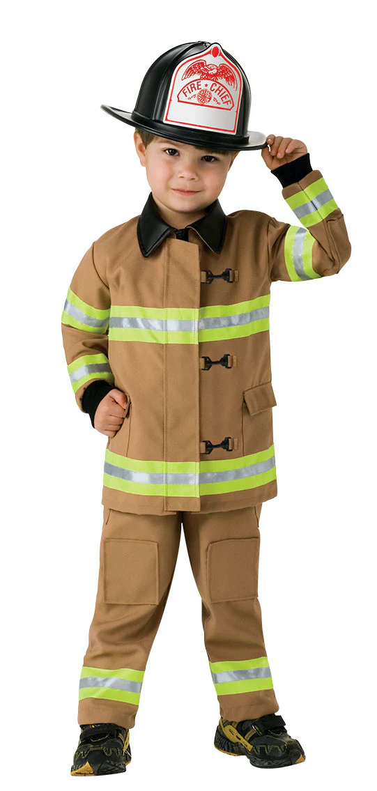 Kids Fire Chief Firefighter Costume