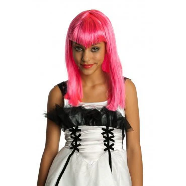 Kids Glitter Vampire Wig - Various Colors - Image 3