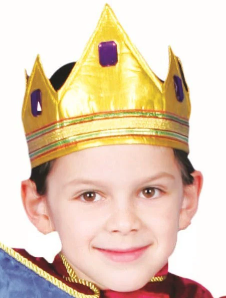 Kids Gold Royal Crown